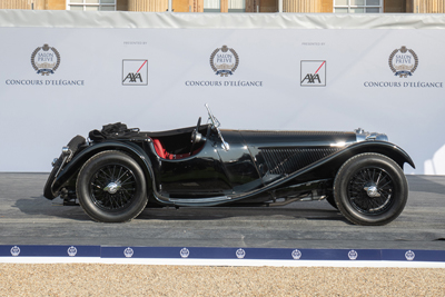 Winner: 1936 SS Jaguar 100 2.5 Litre